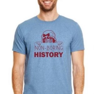 Non-Boring History T-Shirt (Blue)